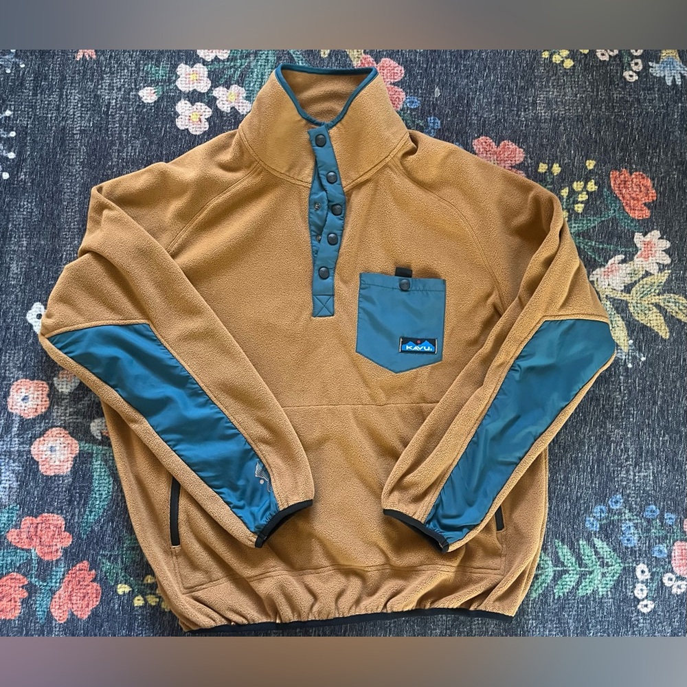 Kavu Teannaway Fleece Jacket Jute Men’s XL